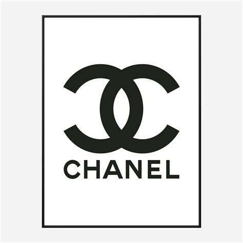 chanel logo redesign|chanel logo print.